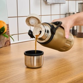 Resim Karaca Adent Çelik Sızdırmaz Termos Gold 800 ml 