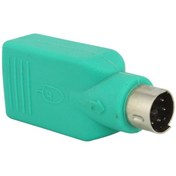 Resim TimeStart USB PS2 ÇEVİRİCİ USB-DİŞİ / PS2-ERKEK HPY Y 
