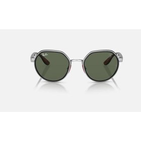 Resim Ray-Ban Rb 3703m F00771 51 Geometrik Iki Renk Renkli Unisex Güneş Gözlüğü 