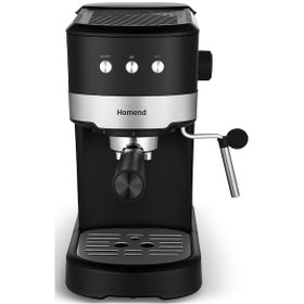 Resim Homend Coffeebreak 5011H 1100 W 1.2L Süt Köpürtücülü 15 Bar Basınçlı Espresso Makinesi 