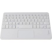Resim Gazechimp Mac Için Bluetooth Kablosuz Klavye Touchpad / Pc / iPad Samsung Tablet 9 "9 Inç Beyaz(Yurt Dışından) 