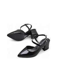 Resim Ispartalılar 6512 6cm Kadın Topuklu Ayakkabı Stiletto Abiye Düğün Nişan Ayakkabısı Siyah 