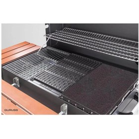 Resim Guruss CG-075 Barbekü Mangal | Kömürlü | 75 Cm | Yeşil | Tam Set 