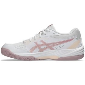 Resim Asics Gel-task 4 Kadın White/guava Voleybol Ayakkabısı 1072a106-105 White/guava 