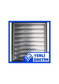 Resim Banyo Havalandırma Parlak Alüminyum Telli Menfez, Panjur ! (226901664) 
