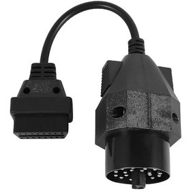 Resim 16 Pinli Araba Stereo Radyo Kablo Demeti Iso Kablo Demeti Konnektör Adaptörü Siyah 