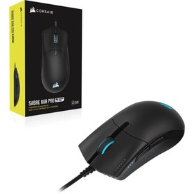 Resim Corsair Corsaır CH-9303111-EU Sabre Rgb Pro Champıon 18.000 Dpı Optık Sensör Siyah Gamıng Mouse 