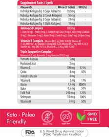 Resim Tennen Nutrition Collagen Tablet with Amino Acid Complex 