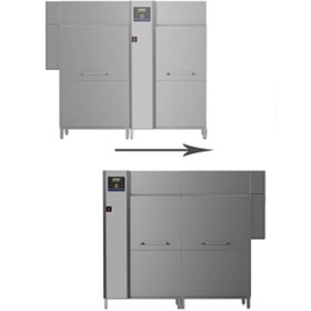 Resim Professional Çift Durulamalı Konveyörlü Bulaşık Makinesi, 250 Sepet/saat, Clear Blue Filitreleme Sistemi, Elektrikli, Dokunmatik Ekran, Sol> Sağ, Termal Etiket Uyumlu EDR250EL5 