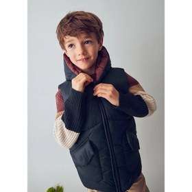 Resim Mayoral Erkek Çocuk Çift Taraflı Anorak Yelek Lacivert Bordo - 6 Yaş 