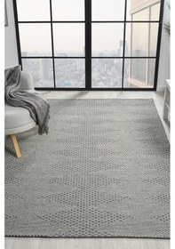 Resim Cozy Wool Gri Halı Salon Oturma Odası Çocuk Odası Yatak Odası Halısı 711 Gri 