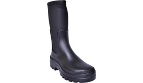 Resim Igor W10301-002 Kadın Siyah Yağmur Botu PVC Dış Materyal 5 cm Topuklu Rahat Tasarım 