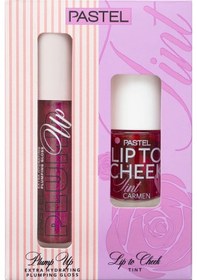 Resim Pastel Plump Up Dolgunlaştıran Dudak Parlatıcısı 207 Mariposa + Lip To Cheeck Tint Carmen 