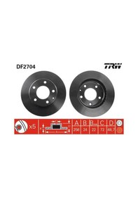 Resim TRW DF2704 F 3395510 GA2Y3325X (WH974498) (Fiyat:2 Adet İçindir) 