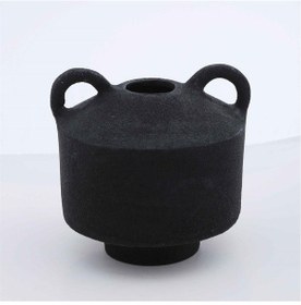 Resim Vitale Metal Taş Vazo 17 16 Cm Renkli 