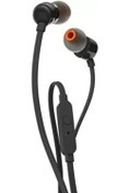 Resim JBL TUNE 160 KULAK İÇİ KULAKLIK - SİYAH 