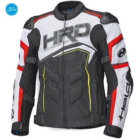 Resim Held Safer Srx Sport Korumalı Motosiklet Montu Siyah Beyaz Kırmızı 