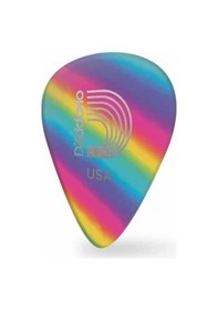 Resim Daddario 1crb2-3 Gitar Penası 3 Adet 0,50mm. Celluloid Rainbow Lıght 