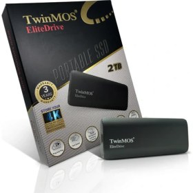 Resim Twinmos PSSD2TBMEDB, 2tb, Taşınabilir External Ssd, USB 3.2, Type-C (Dark Grey) 