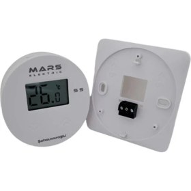 Resim Mars S5X Kablolu Oda Termostadı Beyaz 