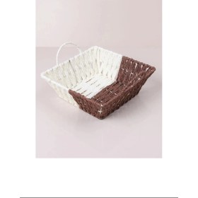 Resim Venüs Shopping Kare Hasırlı Ekmek Sepeti -8805 