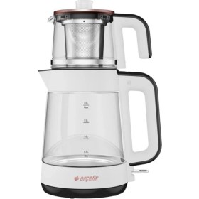 Resim Arçelik Orjinal cm 6964 Resital Çaycı Cam Demlik 