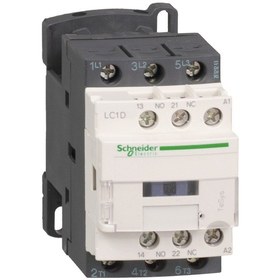 Resim Schnedier LC1D09B7 4 KW 9A 24 VAC Güç Kontaktörü 1No+1Nc Kontak 