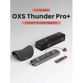 Resim Oxs Thunder Pro+ Gaming Soundbar, Kablosuz Yastık Hoparlör, 7.1.2 Dolby Atmos Hdmı Earc, 3d Ses, Güçlü Dahili Woofer, Rgb Efektleri, 3 Profesyonel Oyun Modu, 180w, Bluetooth Ve Çoklu Bağlantı 