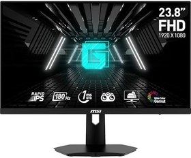 Resim MSI 23.8" G244F E2 1920x1080 (FHD) 16:9 FLAT RAPID IPS 180HZ 1MS ADAPTIVE-SYNC GAMING MONITOR 