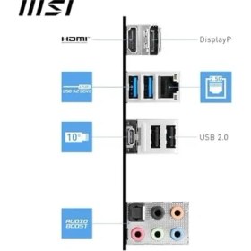 Resim Ohbe Express Msı MB Pro B760-P Iı Soket 1700 Ddr5 7000(OC) Pcı-E,m.2 Usb3.2 Hdmı,dp 1x 2.5g Lan Atx 
