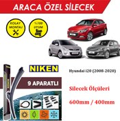 Resim MeyZone Hyundai I20 Ön Cam Silecek Takımı (2008-2020) 