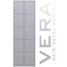 Resim Çelik Dosya Dolabı Metal Dolap Ofis Dolapları Arşiv , Garaj , Bahçe , Kiler , Balkon 80x38x120 Gri / Gri 