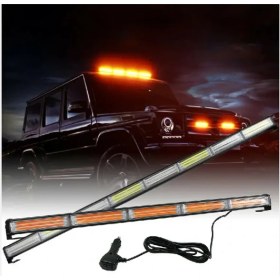 Resim Mısırlı Grup Off Road LED Bar 60CM Sarı Sarı Cob LED Çakarlı LED Bar 4 Ledli 