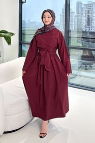 Resim Grace Bolero Etekli Takım - Bordo 