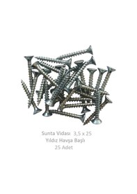 Resim Sunta Vidası, 3,5 X 25 Mm, 25 Adet, Yhb Vida 3,5 x 25 