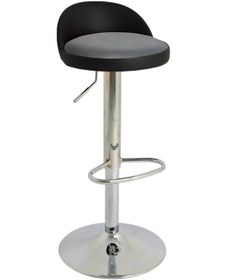 Resim Bürocci 9560S0125 Jack Bar Sandalyesi Gri Deri Gri 