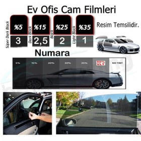 Resim Niken Cam Filmi Amerikan Çizilmez 50 Cm X 60 Mt. Black 