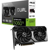 Resim Dual GeForce RTX 5060 Ti OC 8 GB GDDR7 128 Bit HDMI DP Ekran Kartı Asus