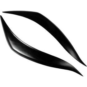 Resim Ön Far Kapağı Işık Lambası Göz Kapağı Kaş Trimi (Yurt Dışından) 