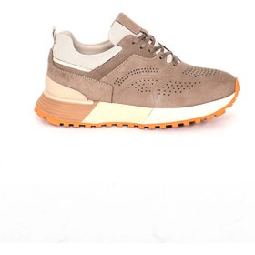 Resim TUNAELLİ TNL 2395 Vizon Nubuk Deri, EVA Taban Erkek Sneaker 