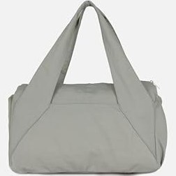 Resim Icone Kadın Spor ve Yoga Çantası,%100 Polyester, Çok Cepli, Ayakkabı Bölmeli, Fermuarlı Ön Cep (GRİ) 