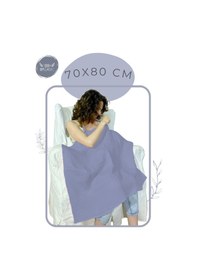 Resim 4 Katlı Müslin Bebek Emzirme Önlüğü Iç Göstermez Pamuk İndigo 