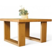 Resim Neiwel Saes Doğal Ahşap Ofis Sehpa-80-80 Açık Ceviz 