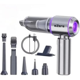 Resim Ezere 16000PA Güçlü Portatif Taşınabilir Vakumlu Kablosuz Mini Araç Süpürgesi 