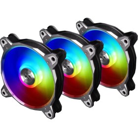 Resim Lian Li Bora Digital S.grey 3 x 120 mm RGB Kasa Fanı 