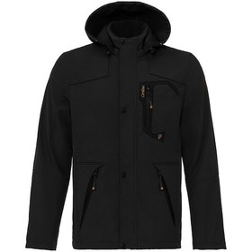 Resim Prifaldi Su Ve Rüzgar Geçirmez Kürklü Softshell Erkek Mont 001 