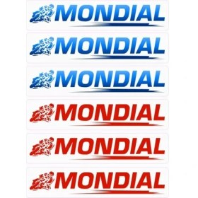 Resim Motosvn Mondial A4 Etiket Seti 