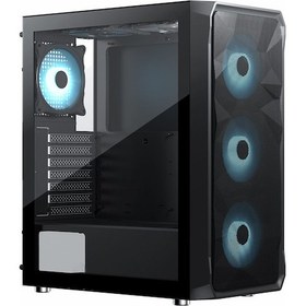 Resim Frisby Fc-9485g 600w 80+ Bronz Usb 3.2 Rgb Atx Mid Tower Siyah Kasa 