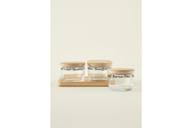 Resim Feyza Design 4’lü Kahvaltılık Seti Siyah, Şık ve Kullanışlı Ev Gereçleri 