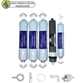 Resim Swun chyan Kapalı Kasa Su Arıtma Cihazlarına Sertifikalı 5'li Platinium Mebran 5'li 